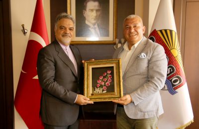 THE TOP-LEVEL OFFICIAL VISIT TO ALANYA FROM IRAN