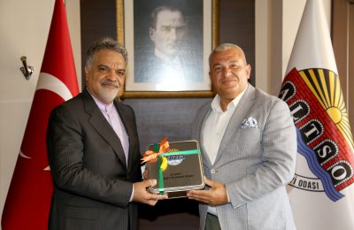 THE TOP-LEVEL OFFICIAL VISIT TO ALANYA FROM IRAN