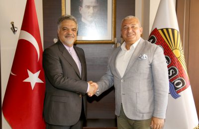 THE TOP-LEVEL OFFICIAL VISIT TO ALANYA FROM IRAN