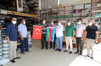 PRESIDENT ŞAHİN STARTED THE BROTHER COUNTRY FLAG CAMPAIGN