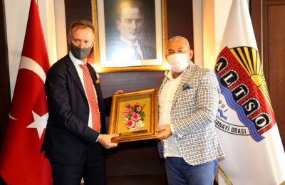 VISIT FROM AMBASSADOR ARI MAKI TO CHAIRMAN SAHIN