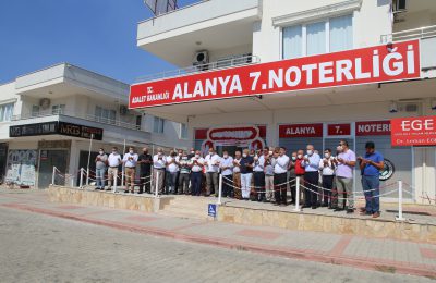 7. NOTER DUALARLA HİZMETE GİRDİ