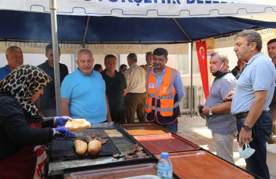 (Turkish) BAŞKAN ŞAHİN, GÜNDOĞMUŞ HALKININ DA YANINDA