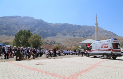 (Turkish) GÖKBEL SAĞLIK OCAĞI DUALARLA AÇILDI