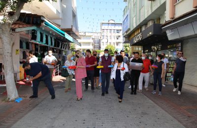 BAŞKAN ŞAHİN ALANYA’DA CAN DOSTLARIMIZI SEVİNDİRDİ