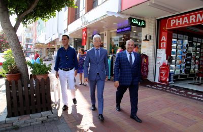 LİTVAN BÜYÜKELÇİ’DEN BAŞKAN ŞAHİN’E ZİYARET