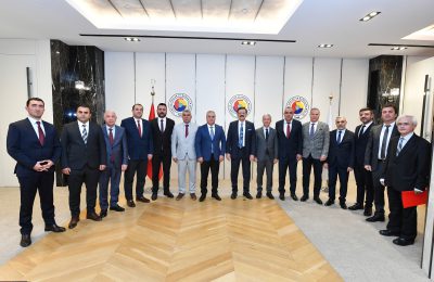 PRESIDENT ERDEM AND ALTSO DELEGATION IN ANKARA