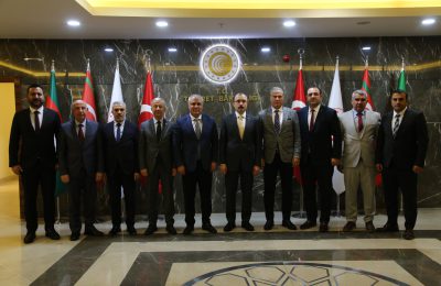 PRESIDENT ERDEM AND ALTSO DELEGATION IN ANKARA