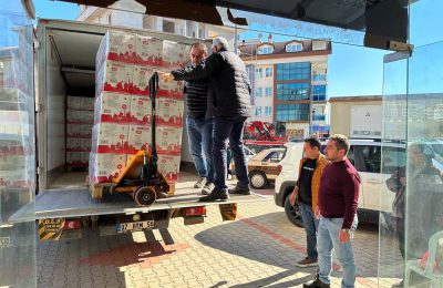 ALTSO EARTHQUAKE STATION COMES TO THE AID OF EARTHQUAKE VICTIMS