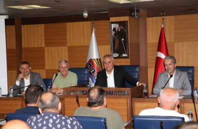 PRESIDENT ERDEM LISTENED TO THE CONTRACTORS