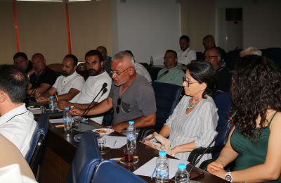 PRESIDENT ERDEM LISTENED TO THE CONTRACTORS