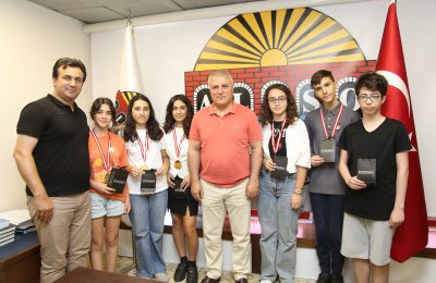 PRESIDENT ERDEM HOSTED THE CHAMPIONS