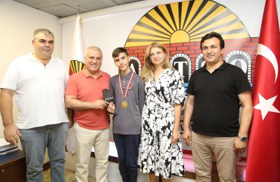 PRESIDENT ERDEM HOSTED THE CHAMPIONS