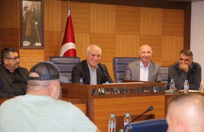 (Turkish) BAŞKAN ERDEM SU SPORU İŞLETMECİLERİYLE BİR ARAYA GELDİ