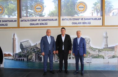 (Turkish) BAŞKAN ERDEM’DEN ANTALYA’DA YOĞUN GÜNDEM