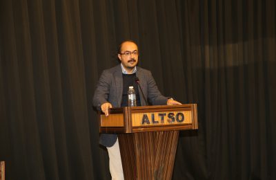 (Turkish) SÜRDÜRÜLEBİLİR TURİZMİN GELİŞTİRİLMESİ FAİZSİZ KREDİ DESTEK PROGRAMI ALTSO’DA ANLATILDI