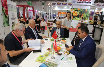 (Turkish) ALANYA’NIN TARIM ÜRÜNLERİ İZMİR’DE TANITILIYOR