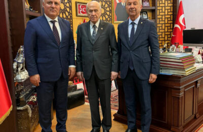 BAŞKAN ERDEM, ALANYA DOSYASINI BAHÇELİ’YE SUNDU