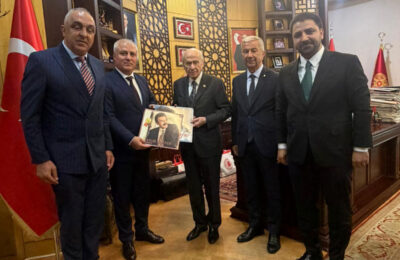 BAŞKAN ERDEM, ALANYA DOSYASINI BAHÇELİ’YE SUNDU