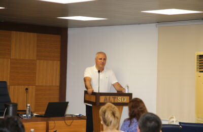 (Turkish) BAŞKAN ERDEM: “PROJE ÜRETEN, ÜRETİMİNE DEĞER KATAN BİR ALANYA İÇİN ÇALIŞIYORUZ”
