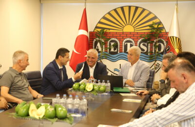 (Turkish) ALANYA AVOKADOSU’NUN AVRUPA BİRLİĞİ COĞRAFİ İŞARET BAŞVURUSU ALTSO ÖNCÜLÜĞÜNDE GERÇEKLEŞTİRİLDİ